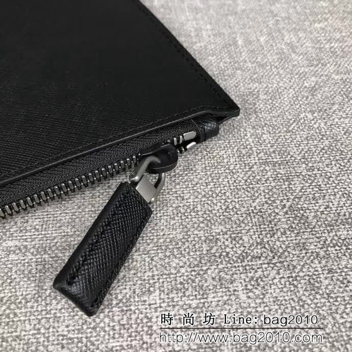 PRADA普拉達 官網同步 專櫃最新款式 男士手包 2NG05V DD1137